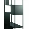 Bibliothèque en métal noir 120 cm Arlequin - Resistub