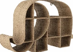 Bibliothèque éléphant en fibres naturelles Elmar - Bloomingville Mini