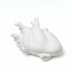 Boite de rangement cœur humain en porcelaine fine Love in a Box - Seletti