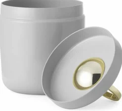 Boite en acier gris clair S Ring gris clair - Normann Copenhagen