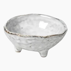 Bol avec 3 petits pieds en grès 8 cm Nordic Sand - Broste Copenhagen