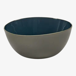 Bol bleu en grès L - Serax