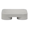 Bol carré en frêne gris laqué 23x23cm Chub - Normann copenhagen