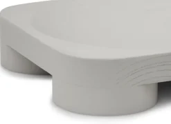 Bol carré en frêne gris laqué 23x23cm Chub - Normann copenhagen
