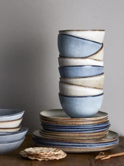 Bol 15 cm bleu Sandrine - Bloomingville