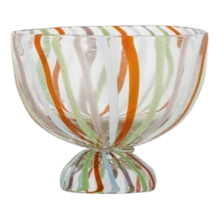 Bol à collations en verre coloré Savya Bowl - Bloomingville