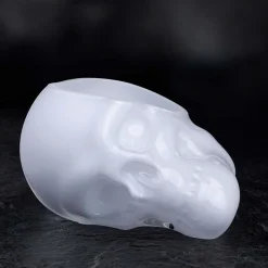 Bol crâne blanc Memento - Nude Glass