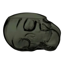 Bol crâne noir Memento - Nude Glass