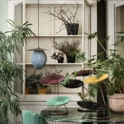 Bol décoratif perforé noir Matégot - Gubi