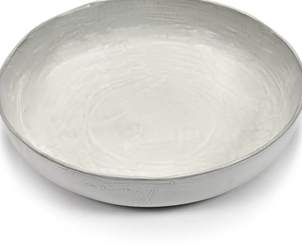 Bol de service en grès blanc cassé 31,5cm La Mère - Serax