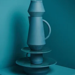 Bol en céramique corail Unison - Schneid Studio