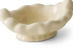 Bol en grès beige 25x15x12cm - HKliving