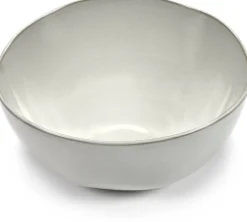 Bol en grès blanc cassé 21cm La Mère - Serax
