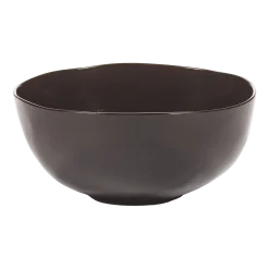 Bol en grès vitré marron foncé 21cm La Mère - Serax