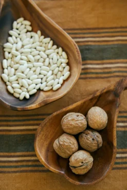 Bol en poire d'acacia M - HKLIVING