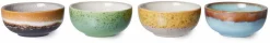 4 Bols en céramique castor XS Vaisselle 70's- HKliving
