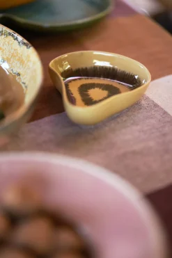 Bol à tapas en grès Shell Triffle - HKLIVING