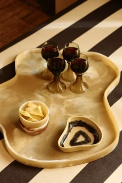 Bol à tapas en grès Shell Triffle - HKLIVING