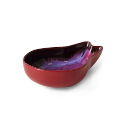 Bol à tapas en grès violet Shell Pamplemousse - HKLIVING