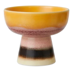 Bol à tapas sur base en grès 9,5cm Sunshade - HKLIVING
