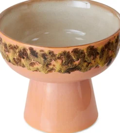 Bol à tapas sur socle en grès 11cm Lush - HKLIVING