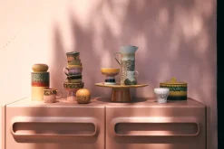 Bol à tapas sur socle en grès 11cm Lush - HKLIVING
