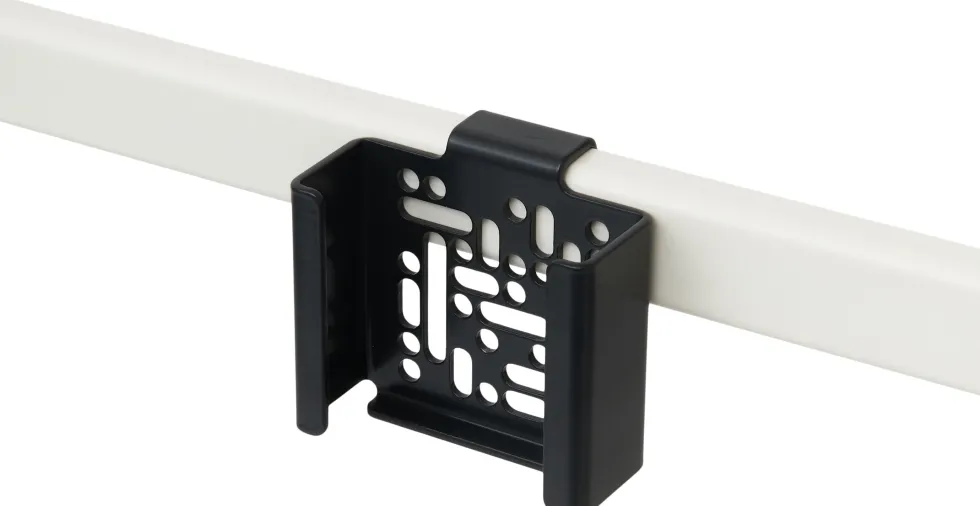 Boîte apple tv pour support tv en acier noir Apple TV Mount - Pedestal
