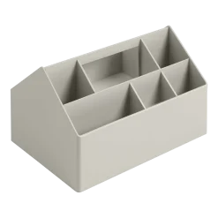 Boîte à outils en plastique recyclé grise Sketch - Muuto