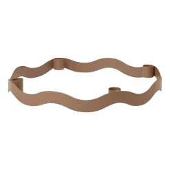 Bougeoir brun caramel en fer Halo - Broste Copenhagen