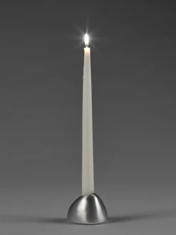 Bougeoir en aluminium poli mat Out Of Lines 01 - Serax