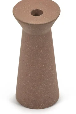 Bougeoir en grès rouge brique 21,5cm Marie-Ann - Serax