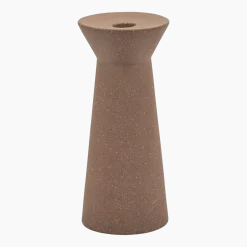 Bougeoir en grès rouge brique 21,5cm Marie-Ann - Serax