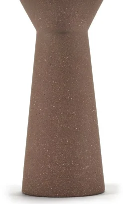 Bougeoir en grès rouge brique 21,5cm Marie-Ann - Serax