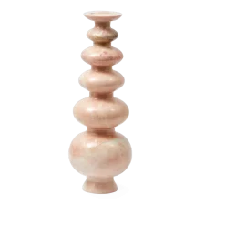 Bougeoir en marbre rose Heritage - Pols potten