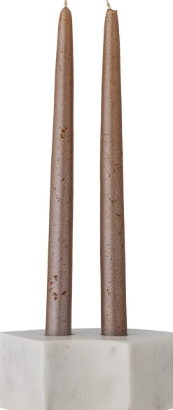 Bougeoir Florida Marbre blanc - Bloomingville