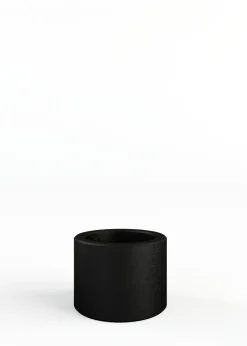 Bougeoirs en acier noir 3x2,2cm Noa - Metallbude