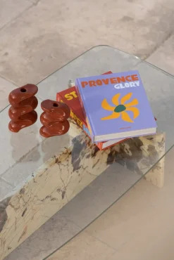 2 Bougeoirs en céramique terracotta Ganache - Cosin Paris