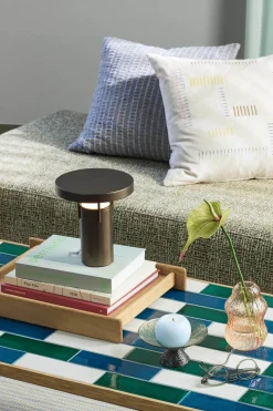 Bringme Lampe portative mini laiton bruni - Hübsch