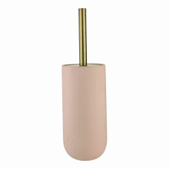 Brosse de toilette en céramique rose poudré Lotus - Mette Ditmer