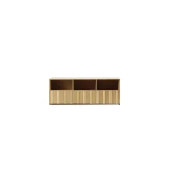 Buffet bas en chêne 120x38x44cm Hybrid - Normann Copenhagen