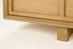 Buffet bas en frêne massif 42x160x54cm