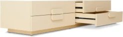 Buffet bas en sungkai crème 160x53,3cm - HKliving