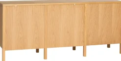 Buffet en bois de chêne marron 150x40xh65cm Forma - Hübsch
