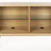 Buffet en bois de frêne naturel 180x40x75cm Barbier - Zuiver