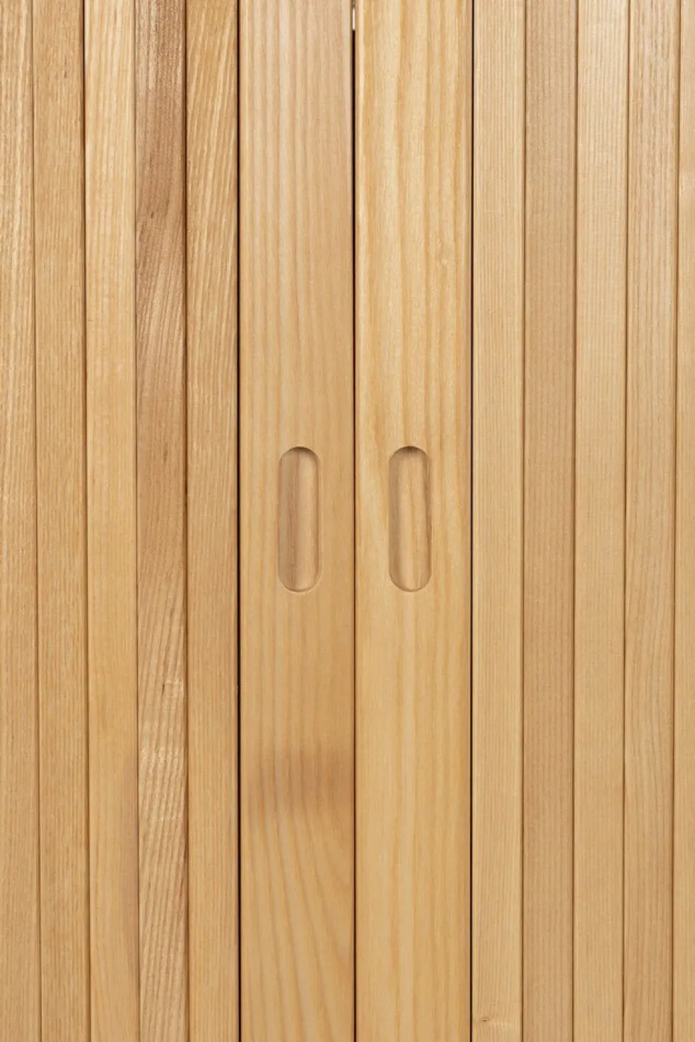 Buffet en bois de frêne naturel 180x40x75cm Barbier - Zuiver