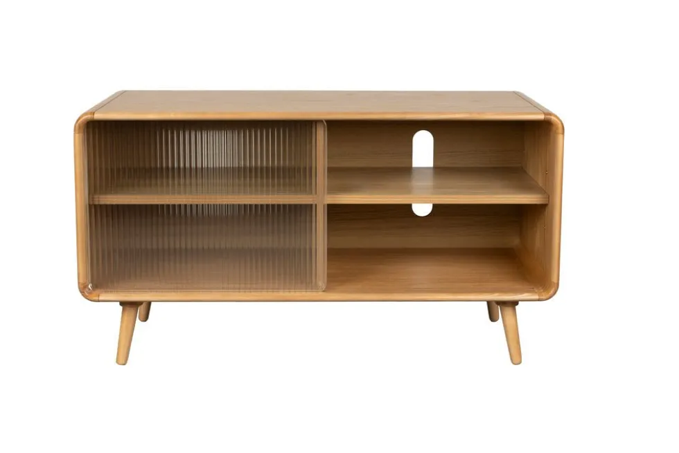 Buffet en bois de frêne naturel 40x100x55cm Rise - Zuiver