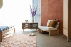 Buffet en bois de frêne naturel 40x100x55cm Rise - Zuiver