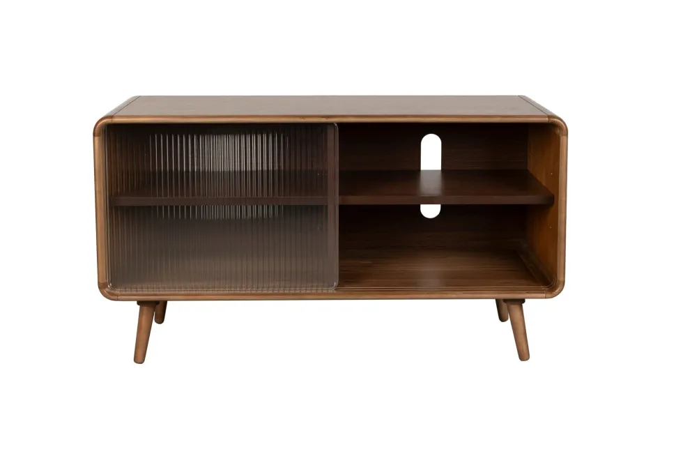 Buffet en bois de noyer 40x100x55cm Rise - Zuiver