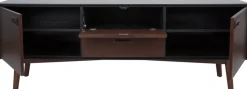 Buffet en bois noyer et chêne 398x150x53cm Juju - Dutchbone