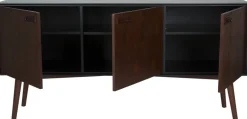 Buffet en bois noyer et chêne 398x150x73cm Juju - Dutchbone